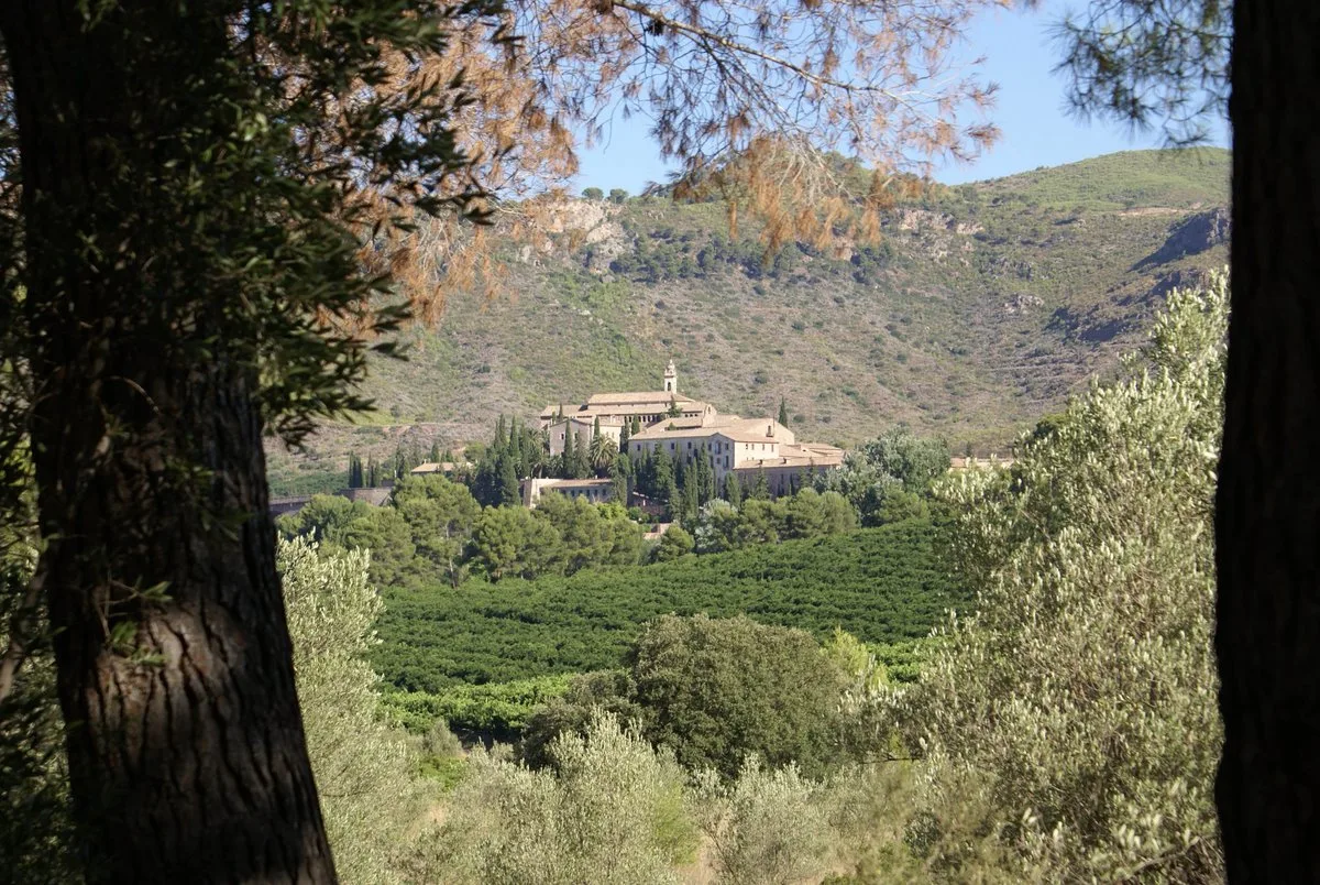 Cartuja de Porta Coeli en el término de Serra